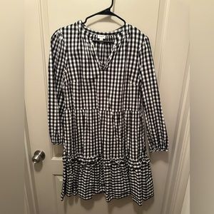 Jcrew gingham dress